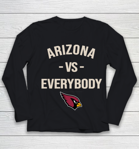 Arizona Cardinals Vs Everybody Youth Long Sleeve