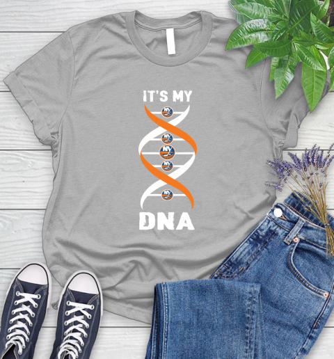 New York Islanders NHL Hockey It's My DNA Sports Women's T-Shirt 5
