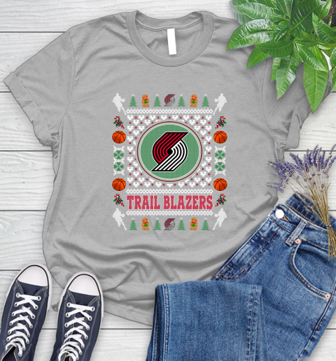 Portland Trail Blazers Merry Christmas NBA Basketball Loyal Fan Ugly Shirt 238