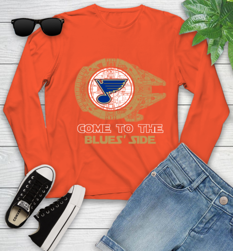 NHL Come To The St.Louis Blues Wars Hockey Sports Youth Long Sleeve 3