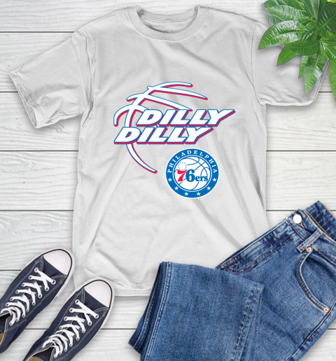 NBA Philadelphia 76ers Dilly Dilly Basketball Sports T-Shirt
