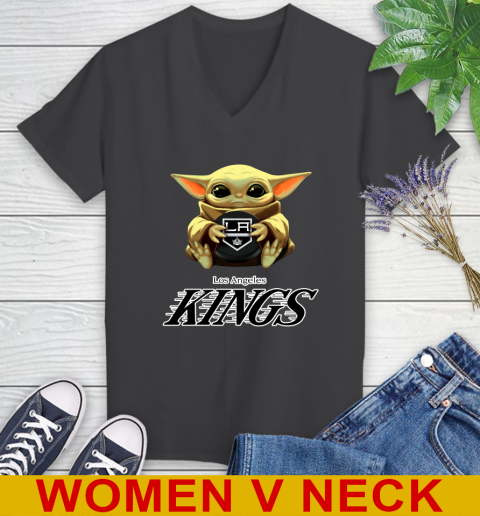 NHL Hockey Los Angeles Kings Star Wars Baby Yoda Shirt 85