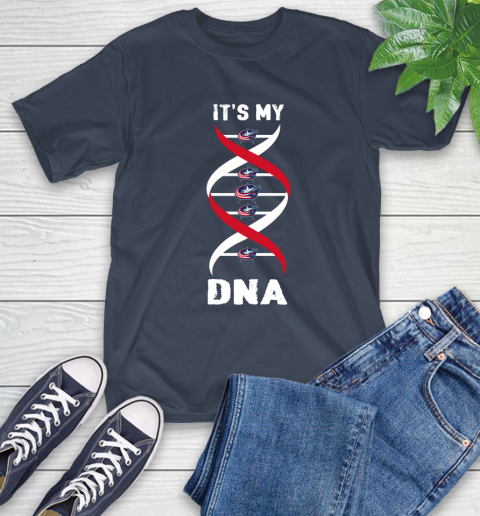 Columbus Blue Jackets NHL Hockey It's My DNA Sports T-Shirt 3