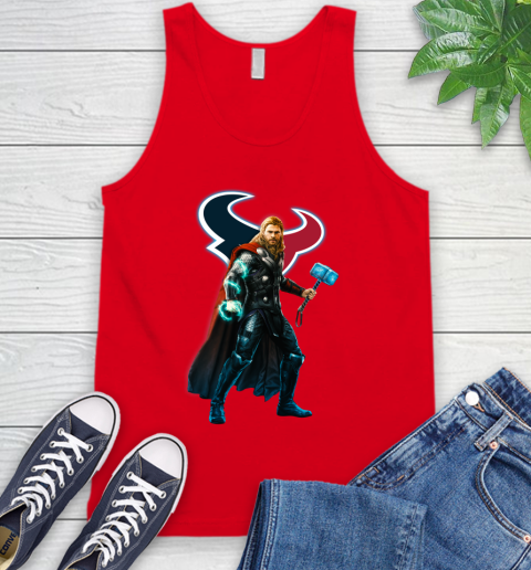 NFL Thor Avengers Endgame Football Houston Texans Tank Top 6