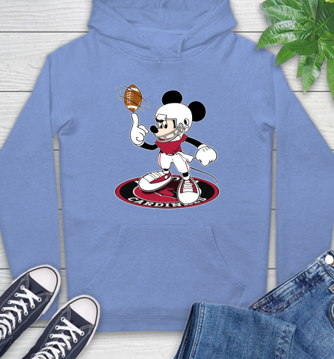NFL Football Arizona Cardinals Cheerful Mickey Disney Shirt fish pond Hoodie 12