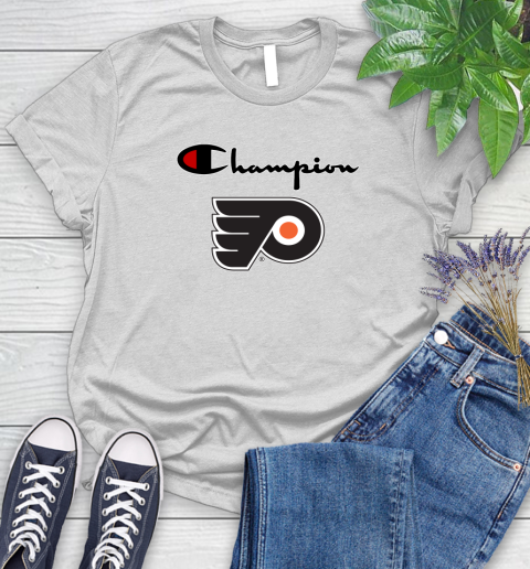 NHL Hockey Philadelphia Flyers Champion Shirt Women's T-Shirt