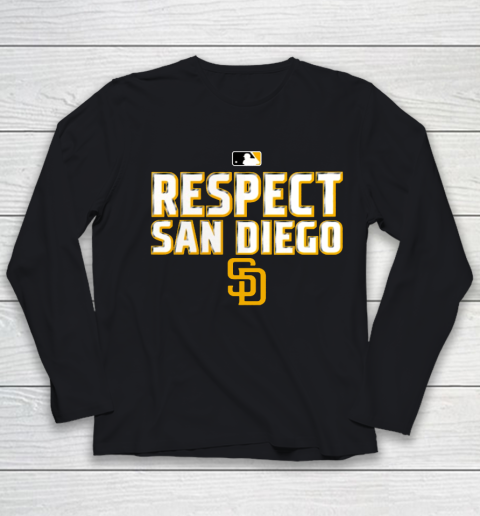 Respect San Diego Padres Youth Long Sleeve