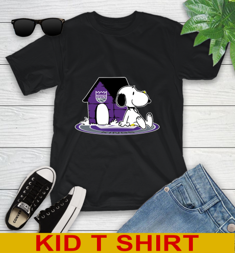 NBA Basketball Sacramento Kings Snoopy The Peanuts Movie Shirt Youth T-Shirt 2