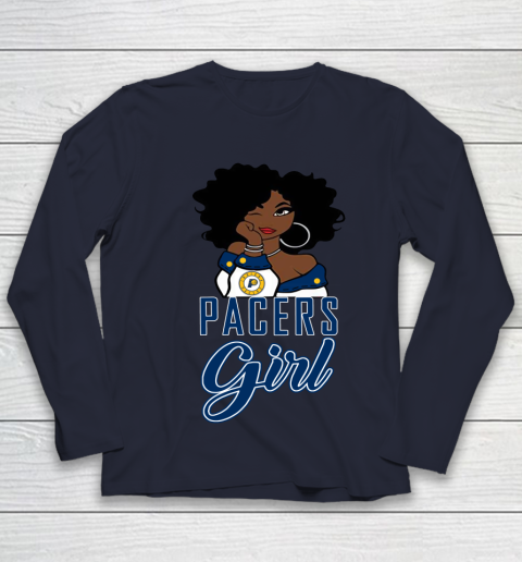 Indiana Pacers Girl NBA Youth Long Sleeve 3