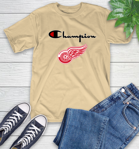 NHL Hockey Detroit Red Wings Champion Shirt T-Shirt 6