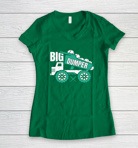 Big Dumper Women's V-Neck T-Shirt 3
