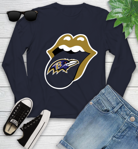 Baltimore Ravens NFL Football Lips I Root For My Team Adoring Fan 127