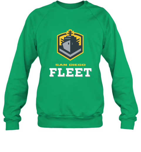 San Diego Fleet logo 4ksz san diego fleetlogo sweatshirt 35 front irish green