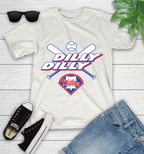 MLB Philadelphia Phillies Dilly Dilly Baseball Sports Youth T-Shirt