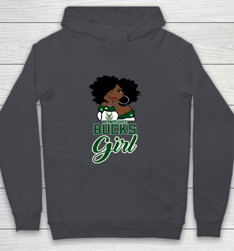 Milwaukee Bucks Girl NBA Youth Hoodie 7
