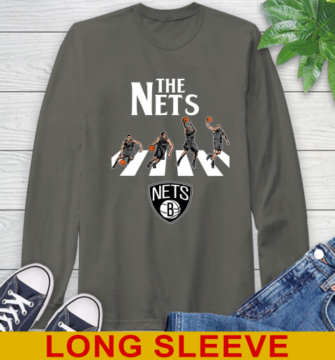 NBA Basketball Brooklyn Nets The Beatles Rock Band Shirt Long Sleeve T-Shirt 10