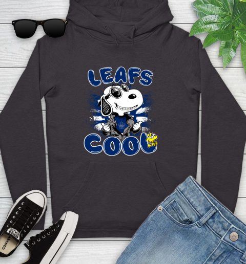 NHL Hockey Toronto Maple Leafs Cool Snoopy Shirt Youth Hoodie 6