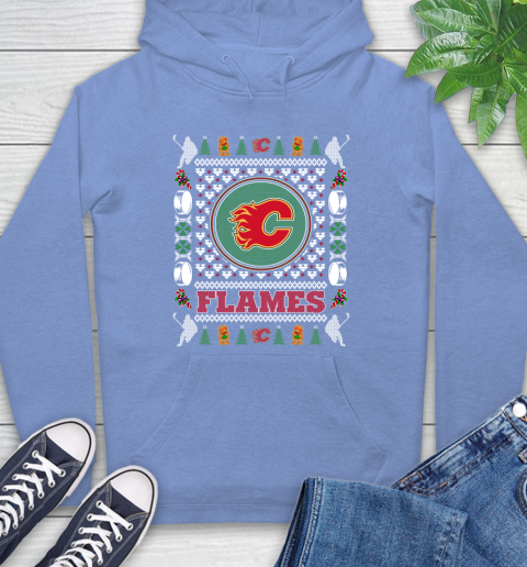 Calgary Flames Merry Christmas NHL Hockey Loyal Fan Ugly Shirt 23