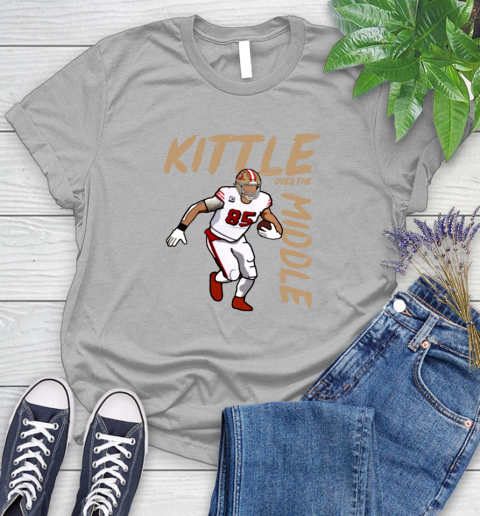 George Kittle Kittle Over the Middle San Francisco Shirt 93
