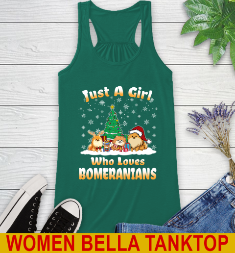 Christmas Just a girl who love pomeranians dog pet lover 41