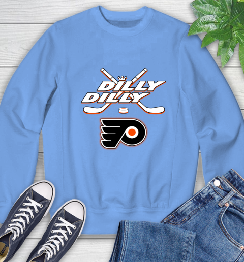NHL Philadelphia Flyers Dilly Dilly Hockey Sports Sweatshirt 11