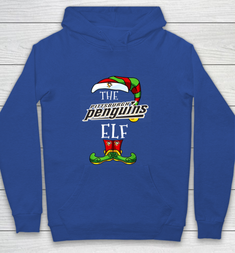 Pittsburgh Penguins Christmas ELF Funny NHL Youth Hoodie 6