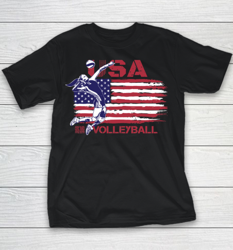 USA Olympics Team Volleyball Tokyo 2021 Youth T-Shirt