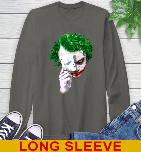 Los Angeles Dodgers MLB Baseball Joker Card Shirt Long Sleeve T-Shirt 10
