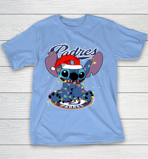 San Diego Padres MLB noel stitch Baseball Christmas Youth T-Shirt 7