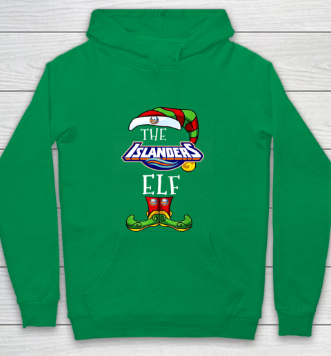 New York Islanders Christmas ELF Funny NHL Youth Hoodie 4