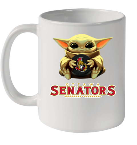 NHL Hockey Ottawa Senators Star Wars Baby Yoda Shirt 148