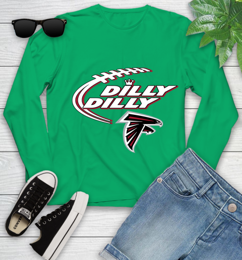 NFL Atlanta Falcons Dilly Dilly Football Sports Youth Long Sleeve 6