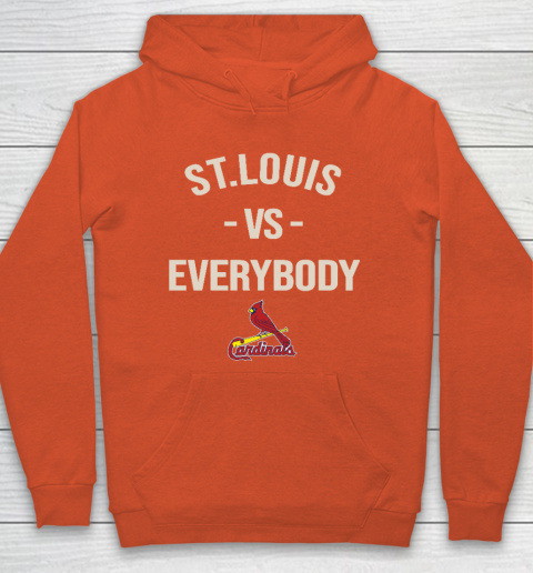 St.Louis Cardinals Vs Everybody Hoodie 3