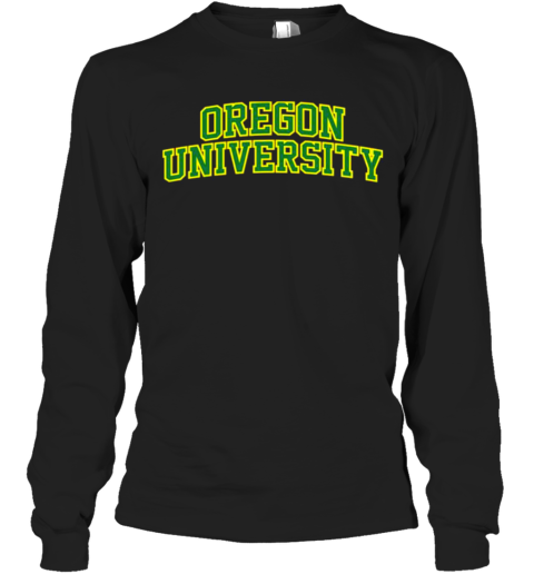 Oregon University Long Sleeve T-Shirt