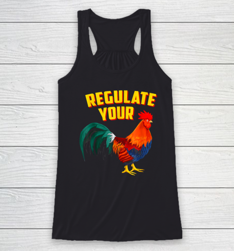 Regulate Your Dick Pro Choice Feminist Women's Rights Racerback Tank