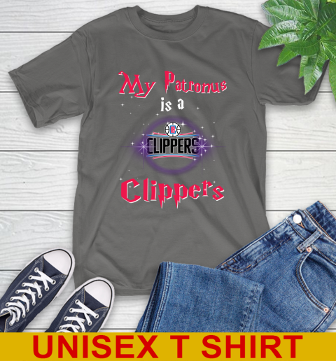 NBA Basketball Harry Potter My Patronus Is A LA Clippers T-Shirt 11 NBA Basketball Harry Potter My Patronus Is A LA Clippers T-Shirt - Image 11