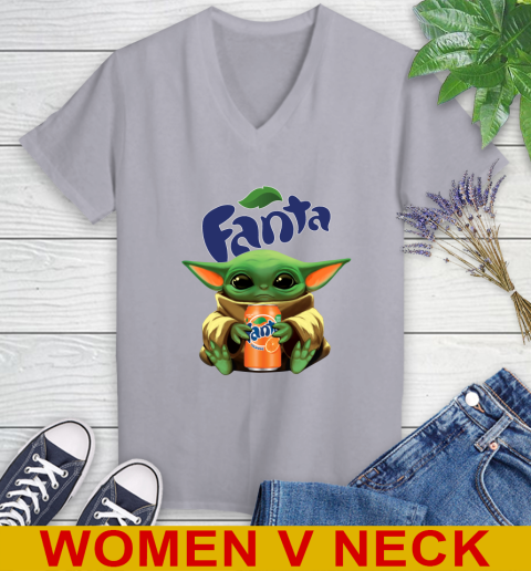 Star Wars Baby Yoda Hugs Fanta Soft Drink Shirt 81