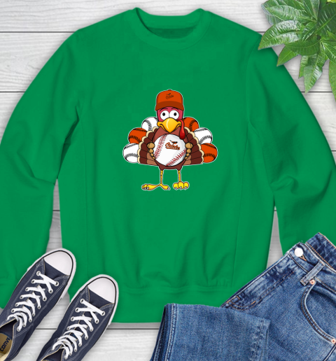 Baltimore Orioles Turkey thanksgiving Sweatshirt 6