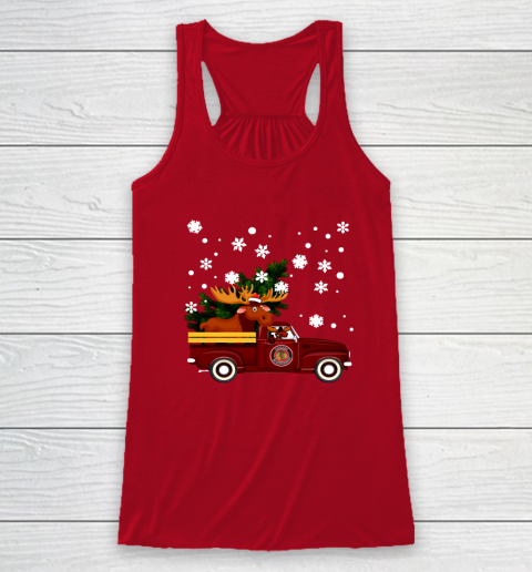 Chicago Blackhawks Bring Christmas Home NHL Racerback Tank 5 Chicago Blackhawks Bring Christmas Home NHL Racerback Tank - Image 5