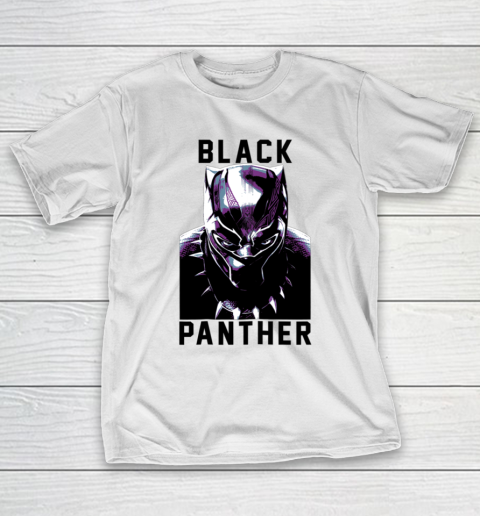 Marvel Black Panther Avengers Stare Collegiate T-Shirt
