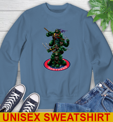 NHL Hockey Florida Panthers Teenage Mutant Ninja Turtles Shirt Sweatshirt 8