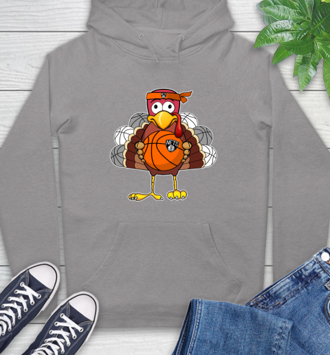 Brooklyn Nets Turkey thanksgiving day Hoodie - Image 7