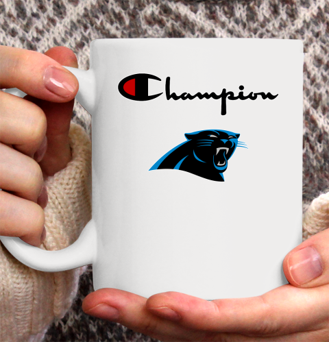 NFL Football Carolina Panthers Champion Shirt Ceramic Mug 15oz