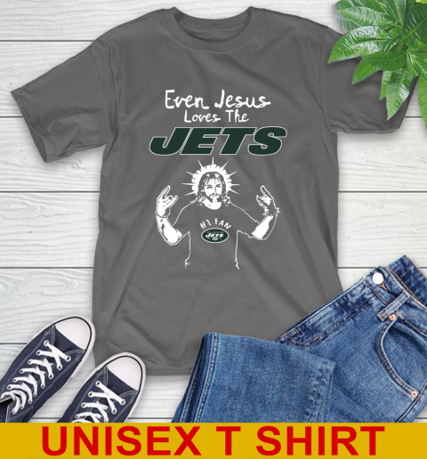 New York Jets NFL Football Even Jesus Loves The Jets Shirt T-Shirt 10