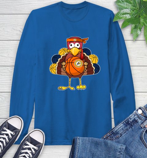 Indiana Pacers Turkey thanksgiving day Long Sleeve T-Shirt 9