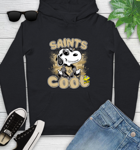 NFL Football New Orleans Saints Cool Snoopy Shirt Youth Hoodie