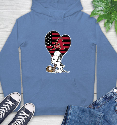 Washington Capitals MLB Baseball The Peanuts Movie Adorable Snoopy Hoodie 11