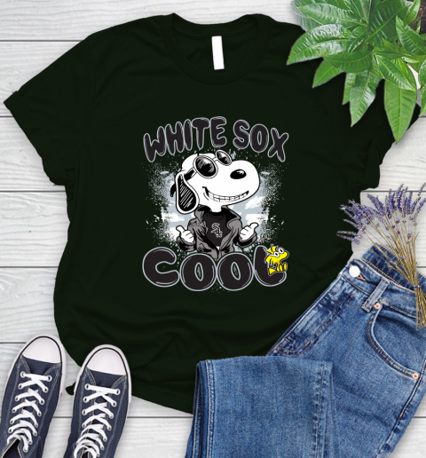 MLB Baseball Chicago White Sox Cool Snoopy Shirt Women's T-Shirt 5
