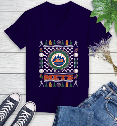 New York Mets Merry Christmas MLB Baseball Loyal Fan Ugly Shirt 76