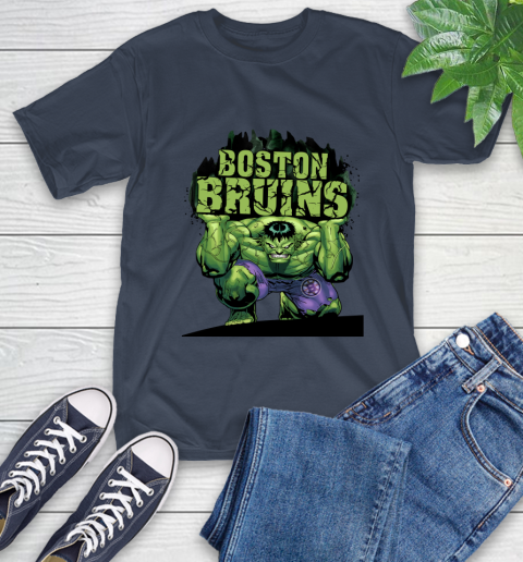 Boston Bruins NHL Hockey Incredible Hulk Marvel Avengers Sports T-Shirt 4